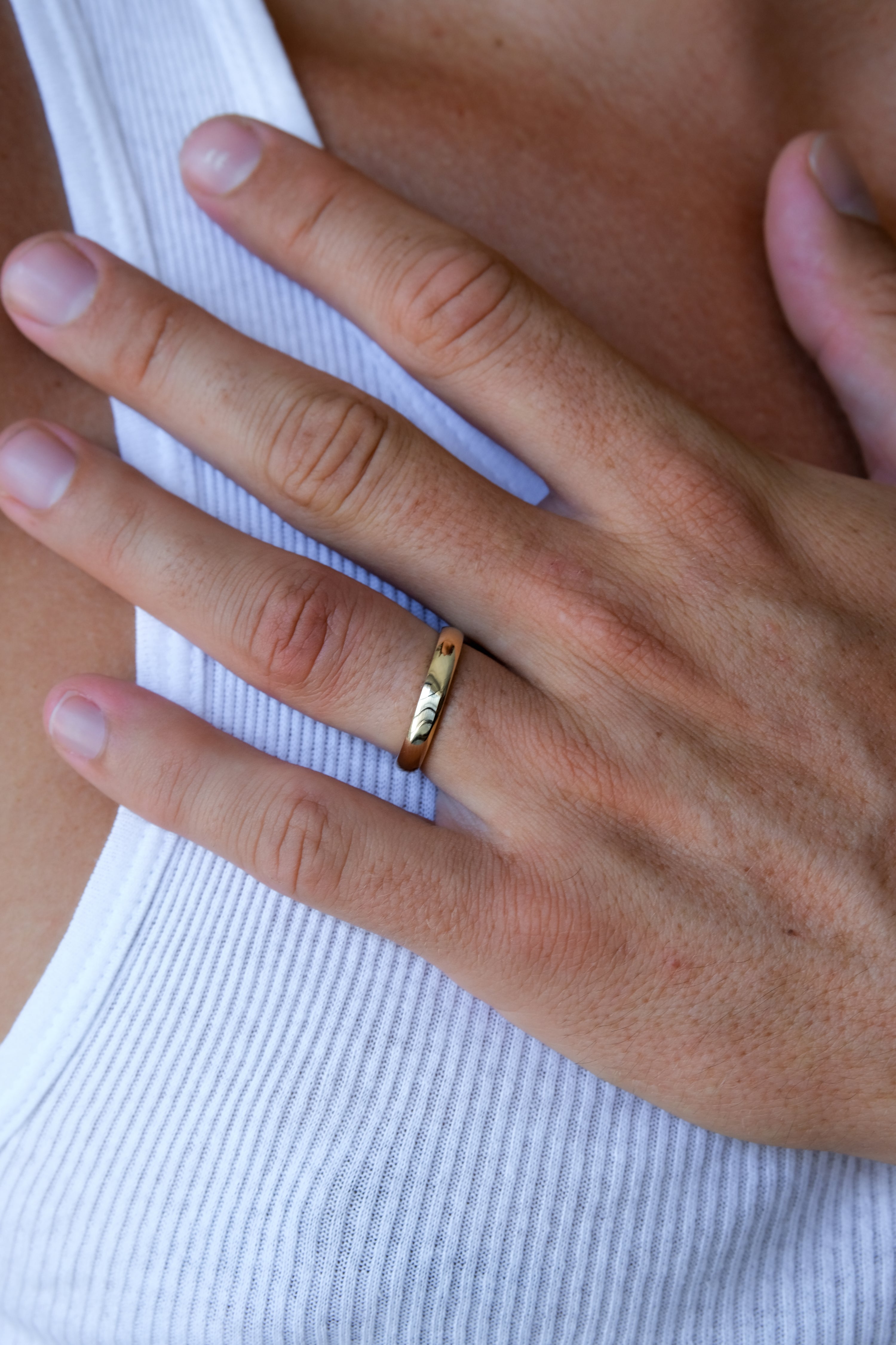 half round band / 4MM