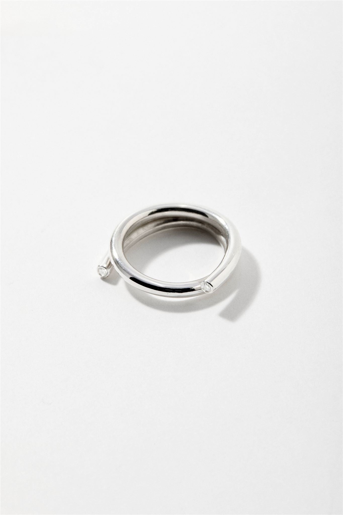 open circle ring 02 X STONE