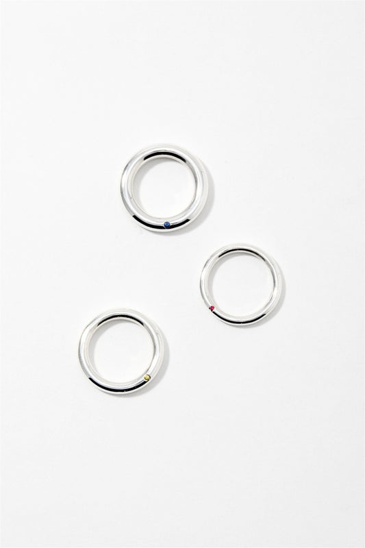 full circle ring no. 3 X STONE