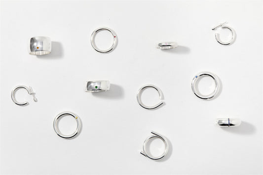 open circle ring 02 X STONE
