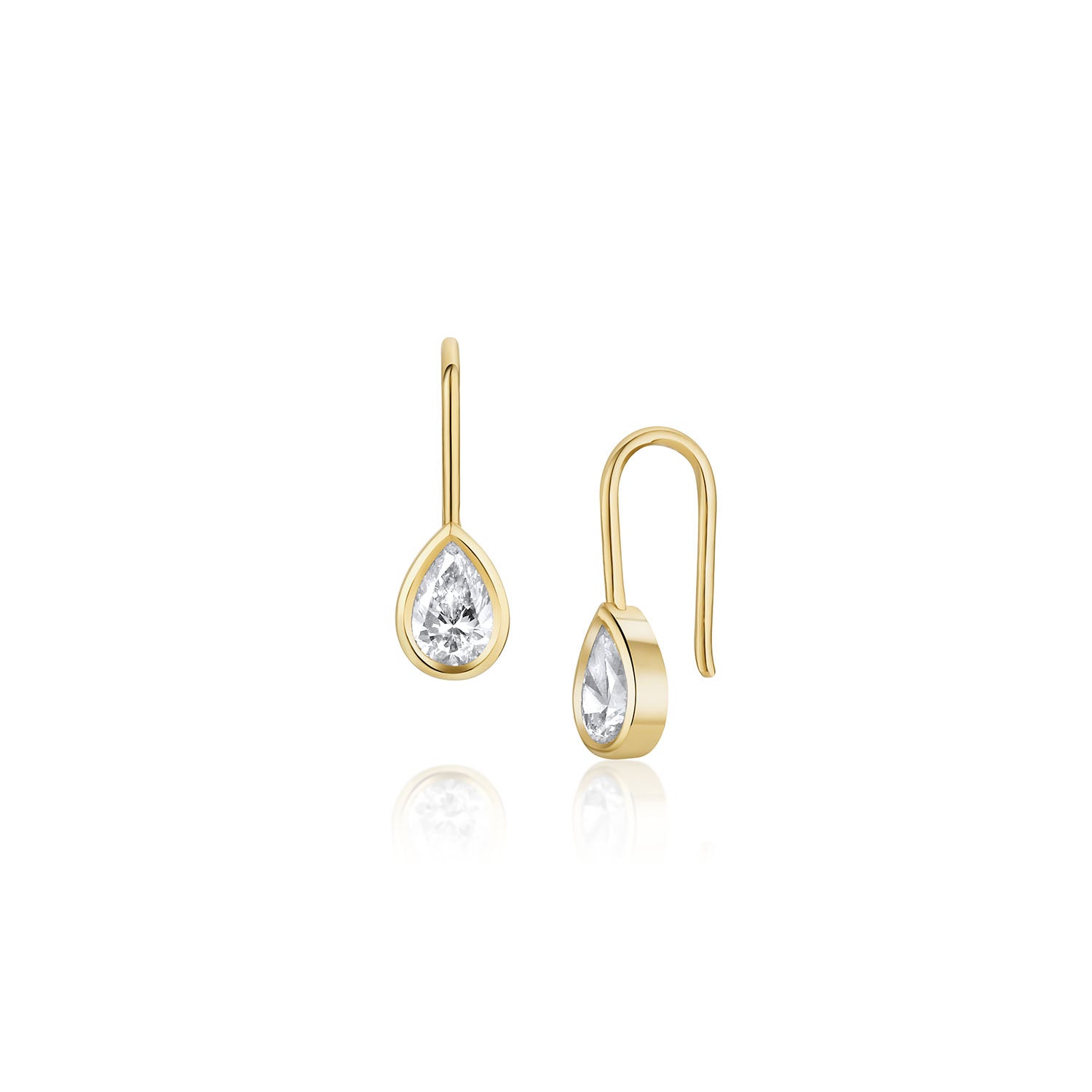 pear drop earrings