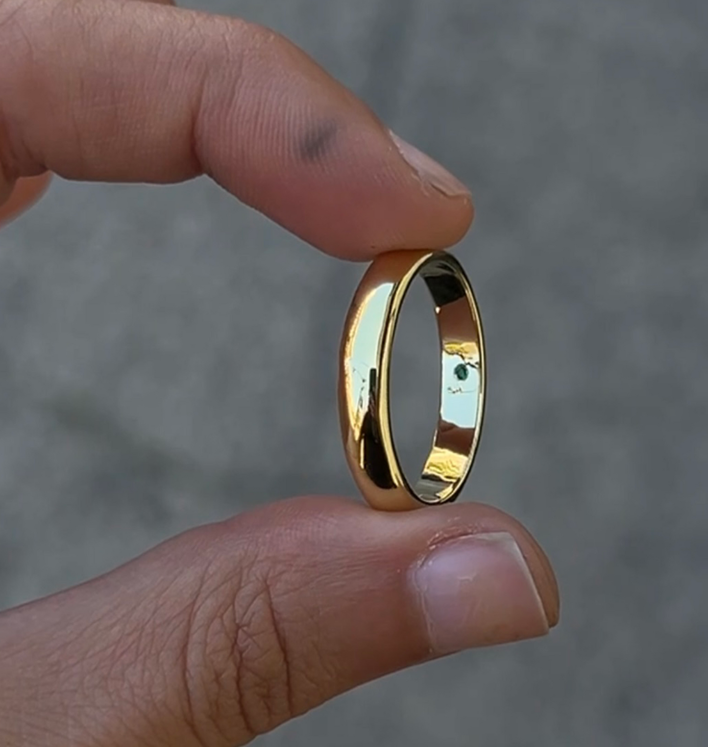 half round band