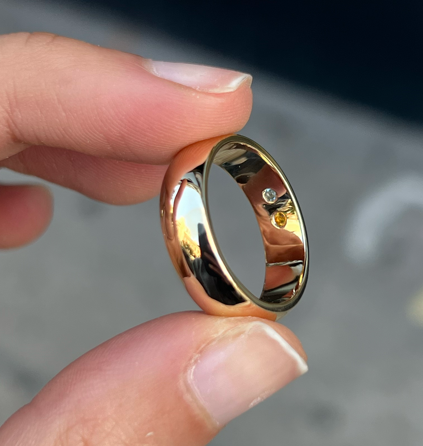 half round band