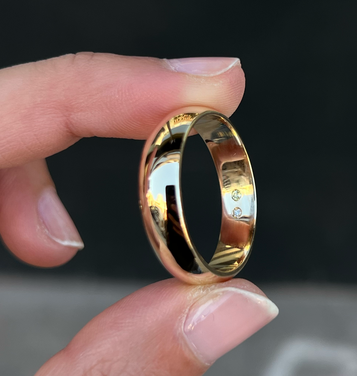half round band