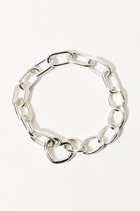 oval link chain bracelet
