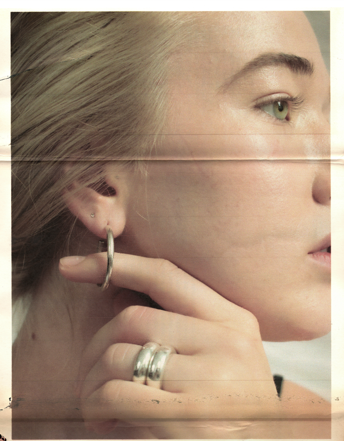 full circle earrings KAYGE STUDIO